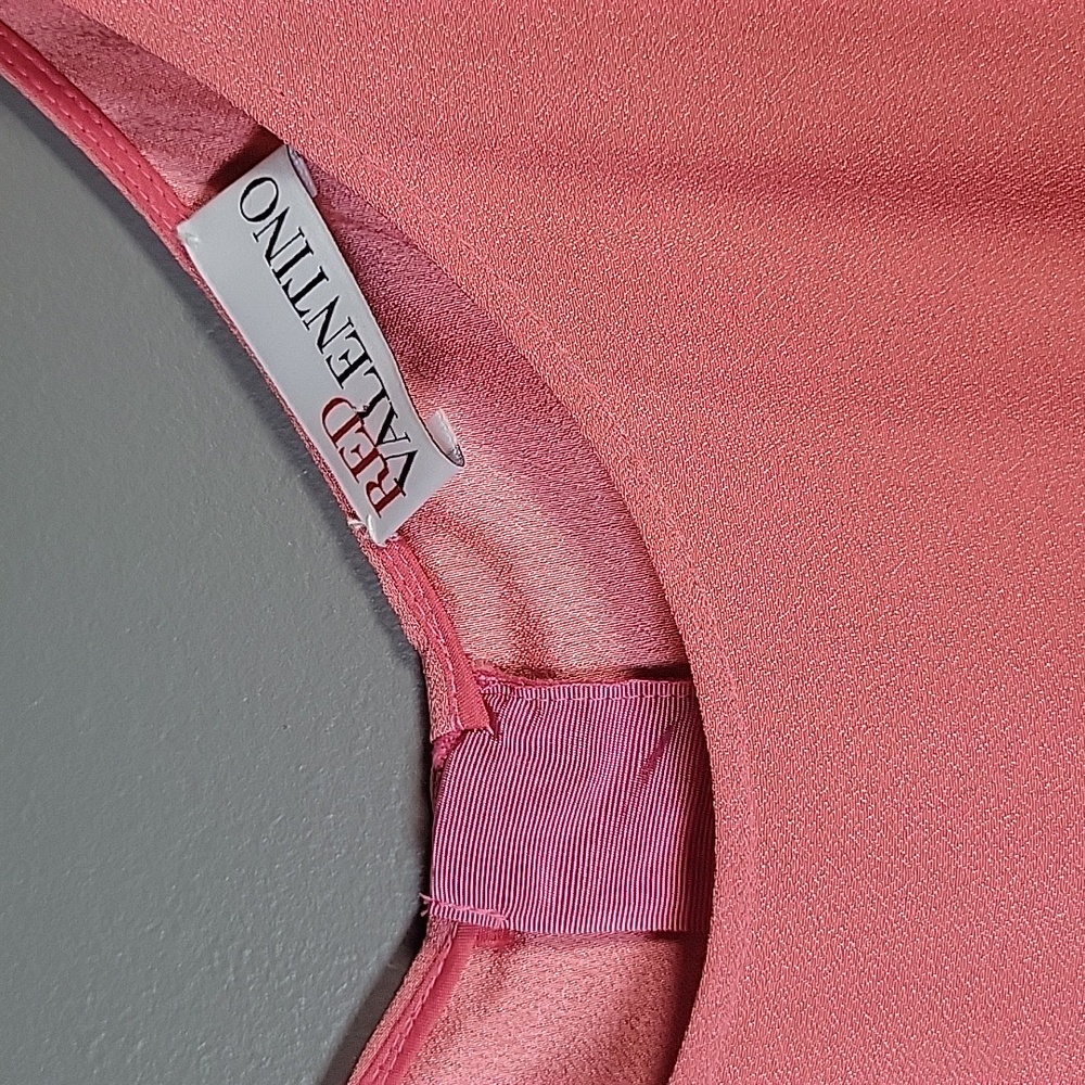 Red Valentino Pink Bow Dress - Picture 3 of 5